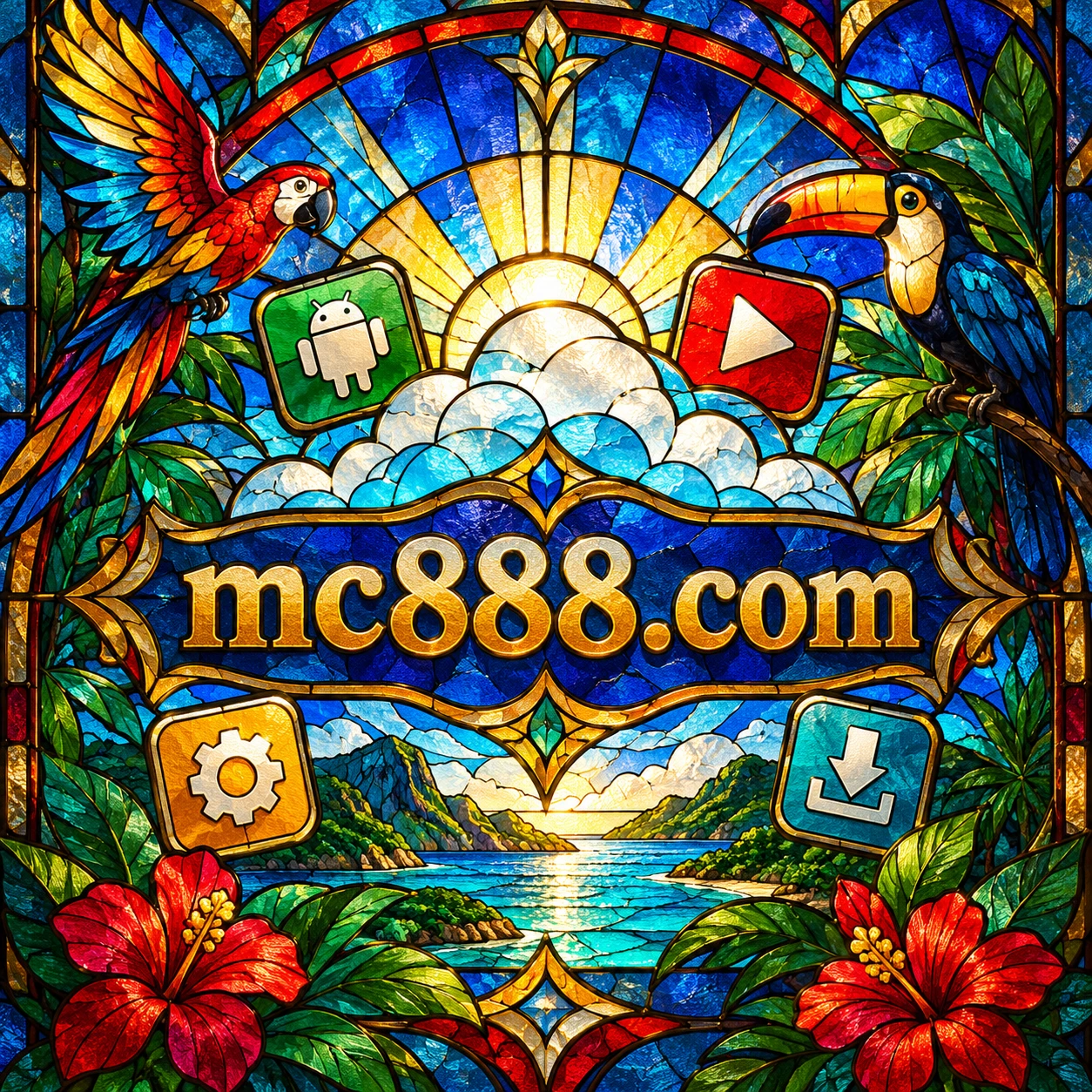 Ilustrasi langkah instalasi mc888